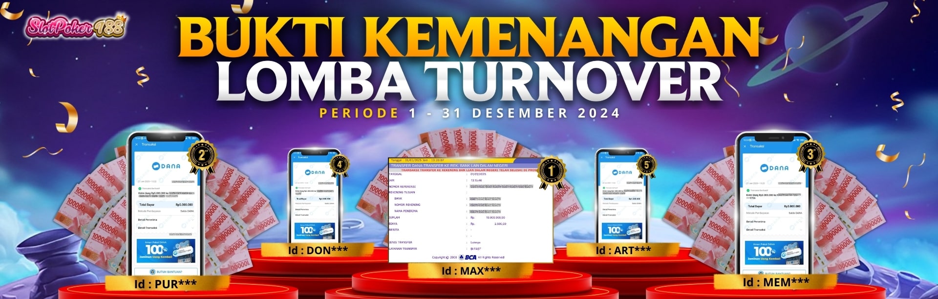 EVENT UNTUK SEMUA PARA MEMBER AKTIF SLOTPOKER188