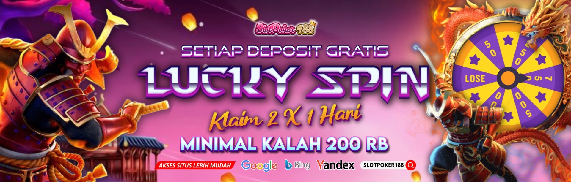 Agen Judi Slot Online Bonus New Member SLOTPOKER188