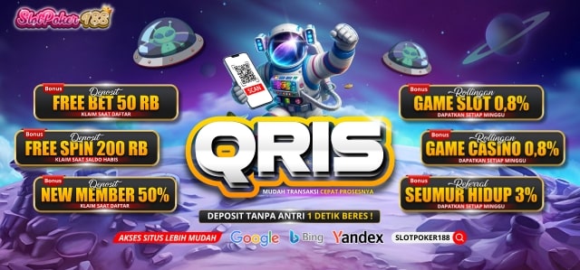 SLOTPOKER188 DEPOSIT QRIS OTOMATIS