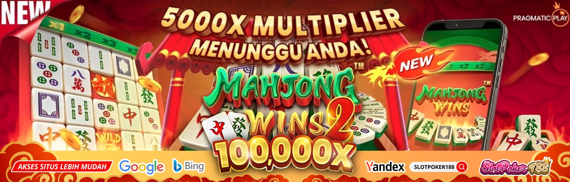 SlotPoker188 Mahjong ways win 100.000x