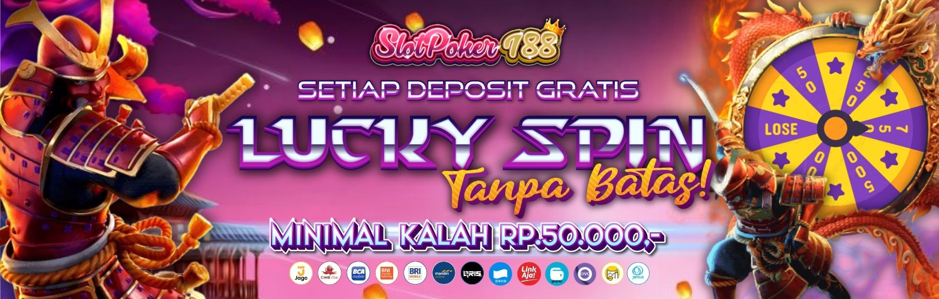 Agen Judi Slot Online Bonus New Member SLOTPOKER188