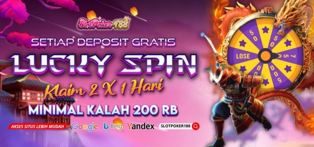 Agen Judi Slot Online Bonus New Member SLOTPOKER188